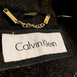 Like New! Women's Large Wool Calvin Klein Coat